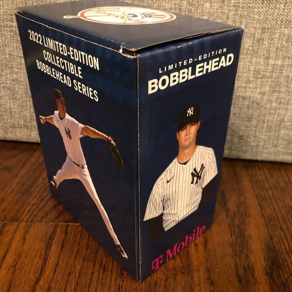 NEW YORK YANKEES GERRIT COLE Bobble Head NYY SGA NIB 9/30/2022 - Picture 6 of 11